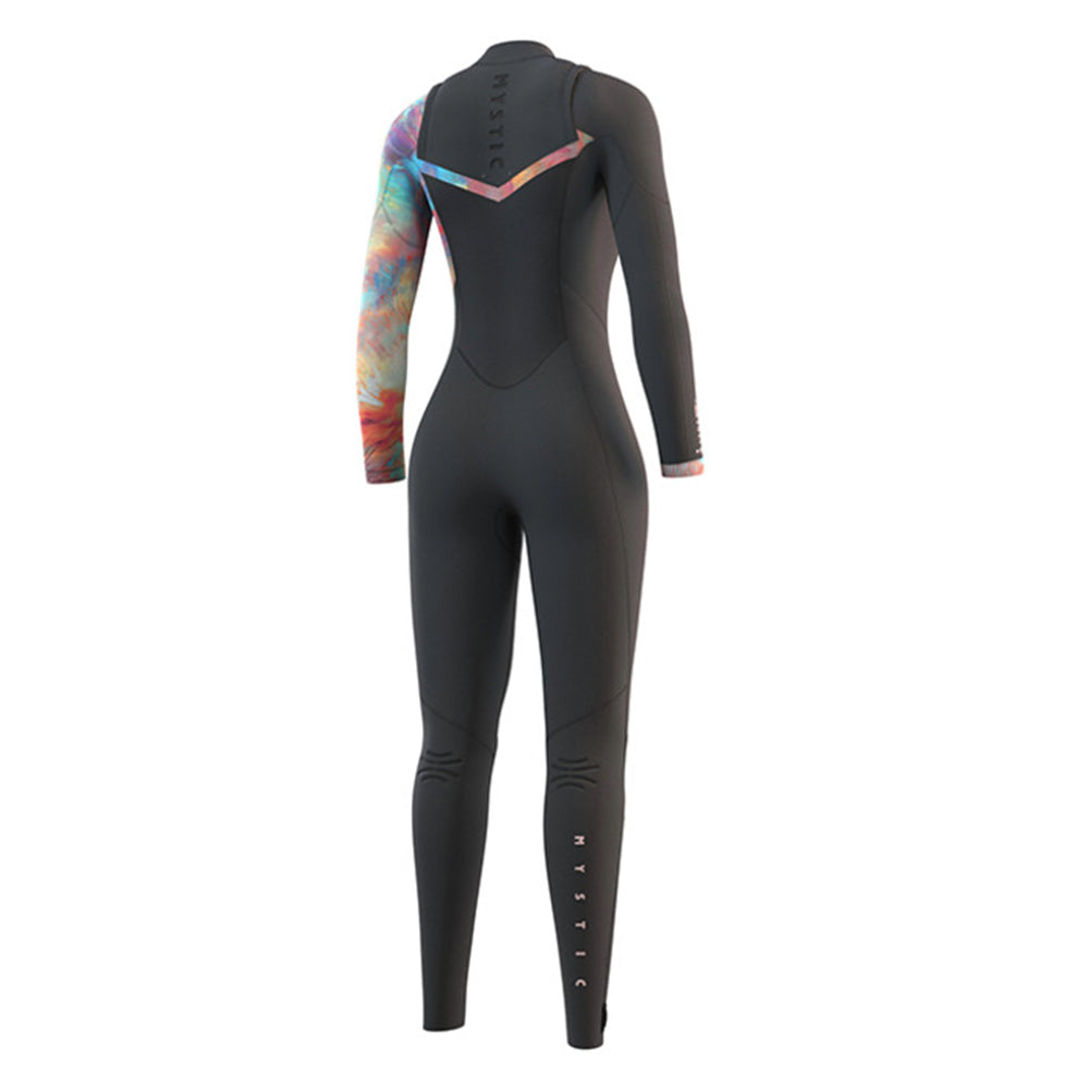 Mystic Jayde Grey Fullsuit 5/4mm Double Front Zip Womens Wetsuit