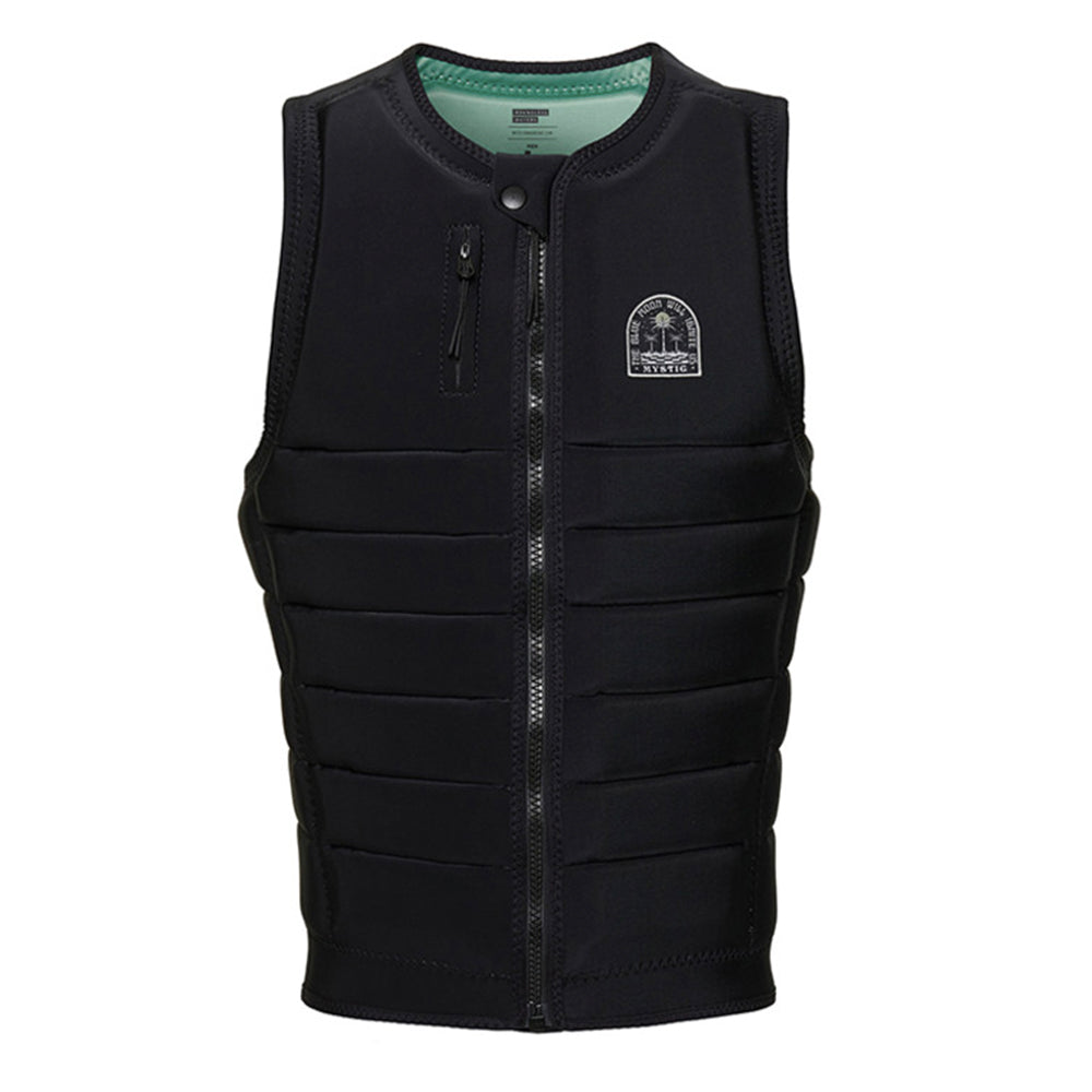 Mystic Check Out Wake Impact Vest Black