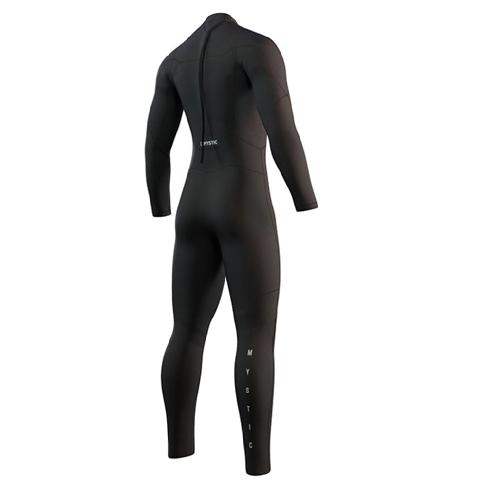 Mystic Brand 3/2mm Back Zip Wetsuit - Black