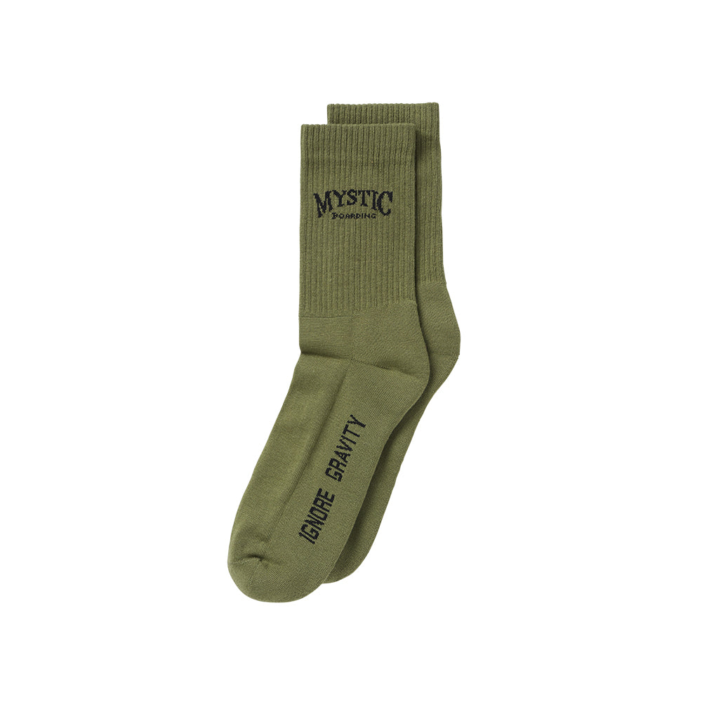 Mystic Ethos Socks Dark Olive