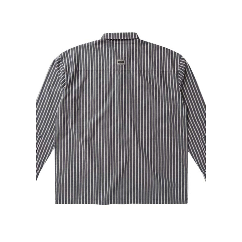 Mystic The Stripe Shirt Navy