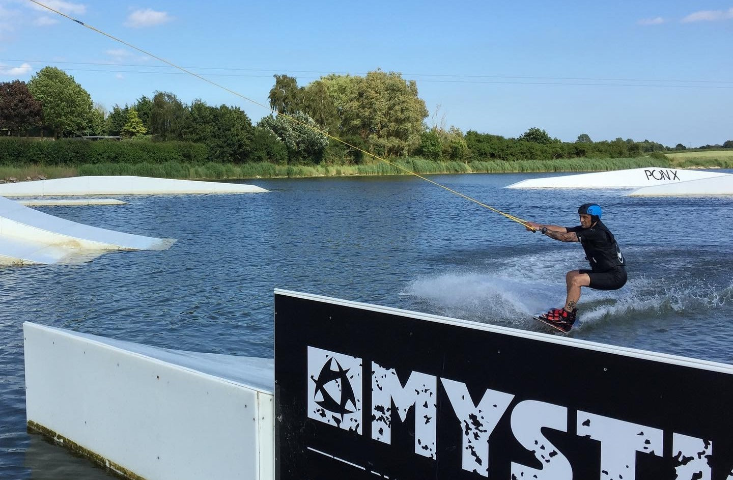 Wakeboarding in St Osyth, Essex Curve Water Sports
