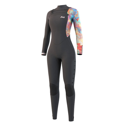 Mystic Jayde Grey Fullsuit 5/4mm Double Front Zip Womens Wetsuit
