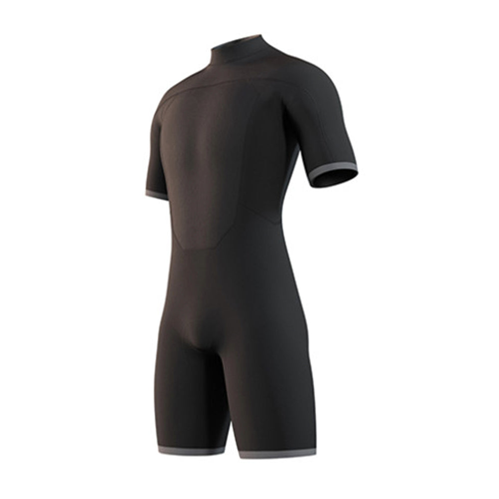 Mystic Brand Shorty 3/2mm Back Zip Wetsuit Black