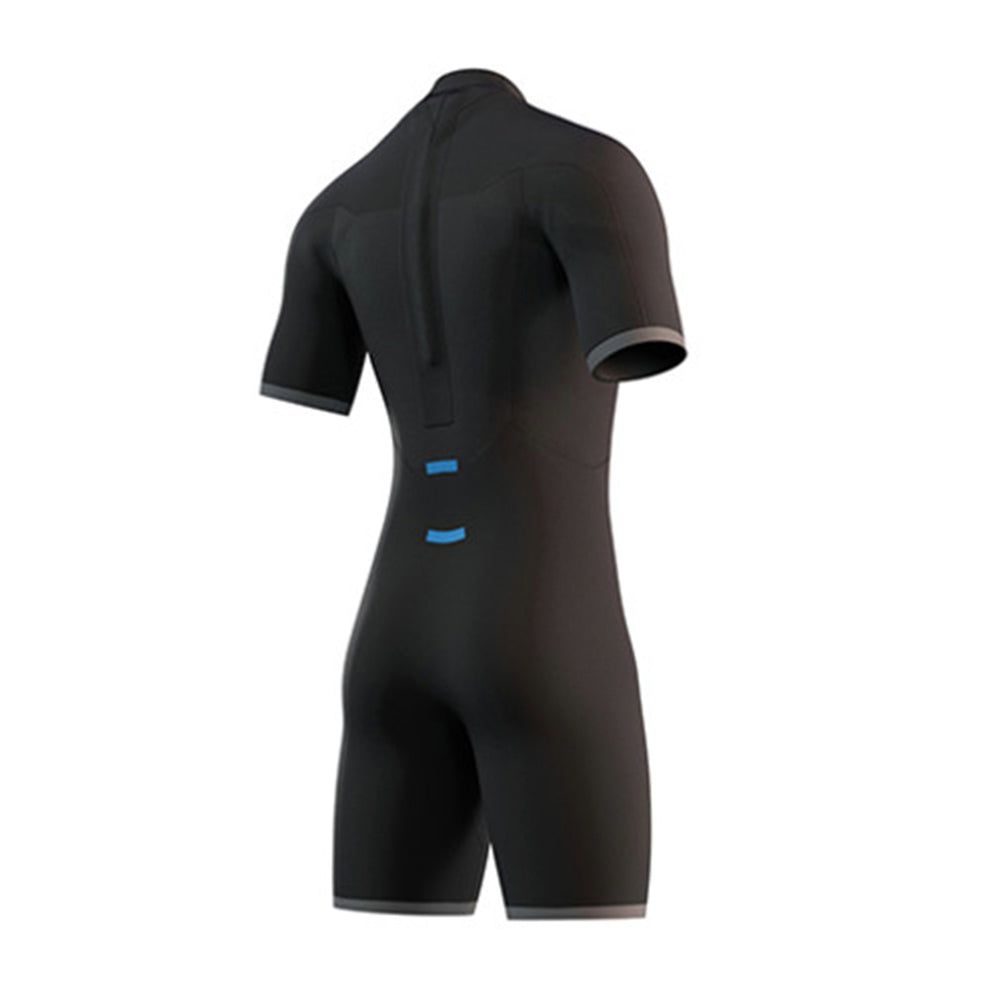 Mystic Brand Shorty 3/2mm Back Zip Wetsuit Black