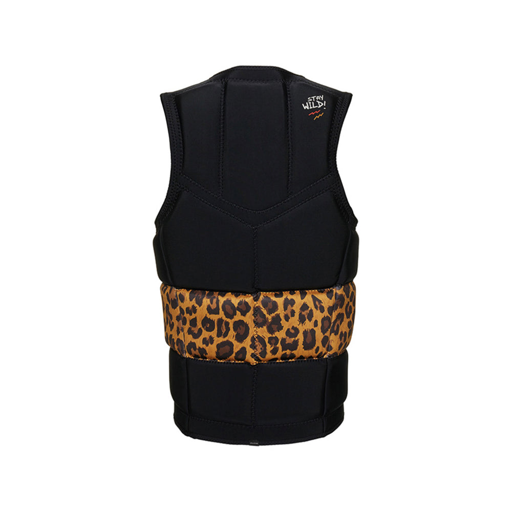 Mystic Zuupack Wake Impact Vest Black Leopard Print