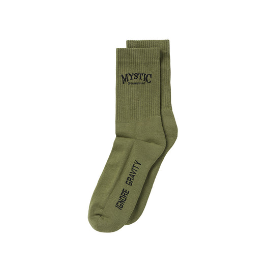 Mystic Ethos Socks Dark Olive