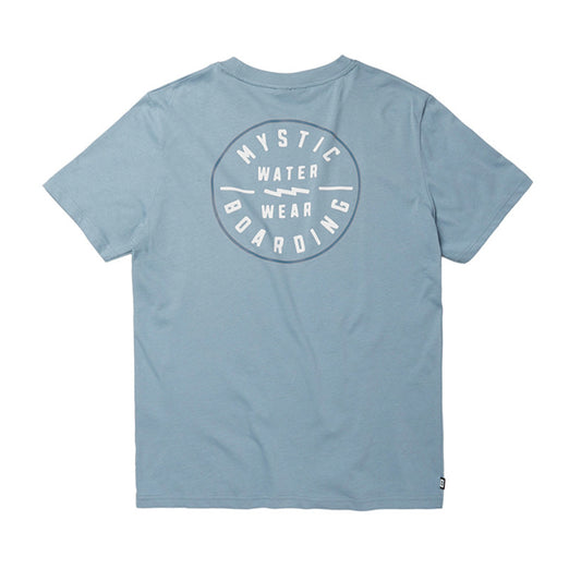 Mystic Boarding T-Shirt Grey Blue